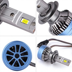 Promotion : Phares de voiture à LED QZ16, couvercles de lentilles de phares, ampoules LED de stationnement 9005 9012 H1 H4 H7 H11 pour voiture - Product Image 1