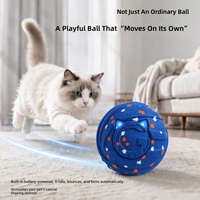 Balle électrique intelligente pour chien, matériau ETPU, balle rebondissante lumineuse pour animaux de compagnie, jouet pour chats et chiens, vente en gros