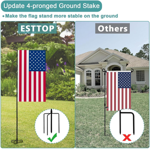 बड़े अवकाश आंगन उद्यान के झंडे, खाली बगीचे के झंडे की अनुकूलित मुद्रण - Product Image 4