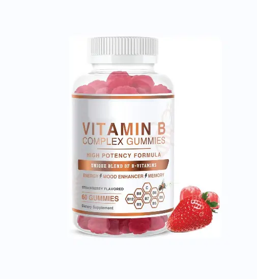 Immunsystem-Pränataler Vitamin B-Komplex Gummy Vitamin Gummis Nahrungs ergänzungs mittel für Stress abbau und Energie verstärker