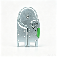 Charnière de tête de marchepied en fer pour échelle, accessoires d'escalier, grande charnière polyvalente pour échelle, joint d'échelle pliable, composant d'échelle