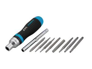 Bộ tua vít lục giác nhỏ đa năng DBR16, dụng cụ cầm tay nhỏ gọn, tua vít ratchet linh hoạt kèm đầu vặn - Product Image 2