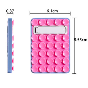 Support de téléphone mural magnétique mains libres en silicone avec ventouse pour vidéo <span class=keywords><strong>TikTok</strong></span> et selfie - Product Image 2