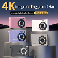 Cámara digital 4K 2,8 pulgadas 800mAh 16X zoom óptico para adultos y jóvenes estudiantes cámara de fotos de video barata