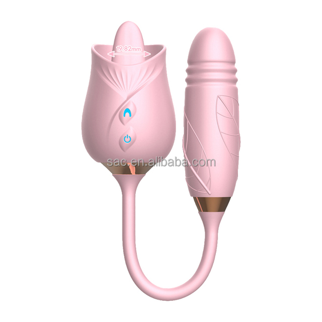 52163 Pink tongue dildo