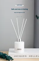 Diffuseur d'huiles essentielles écologiques sans alcool de forme irrégulière et longue durée pour hôtel et usage domestique, en verre artisanal