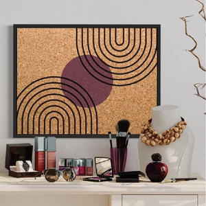 Tableau d'affichage rectangulaire décoratif <span class=keywords><strong>en</strong></span> bois moderne - Product Image 4
