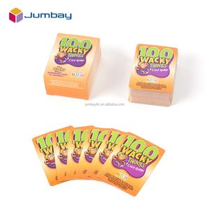 Personnalisé attrayant Atomiswave dessin animé blanc <span class=keywords><strong>Bingo</strong></span> papier Candystand Bible impression Carta dessin animé fille jeu de cartes à collectionner fabriqué en Chine - Product Image 6