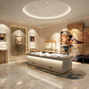 ויטרינת תצוגה יוקרתית לתכשיטים, לתלייה על קיר, לחנות תכשיטים, לעיצוב פנים של תצוגת תכשיטים - Product Image 2