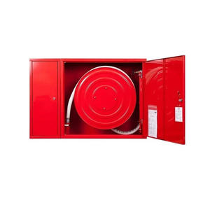 Enrouleur de tuyau d'incendie léger avec tuyau en PVC Φ25 mm, portable pour les incendies de classe A et B - Product Image 2