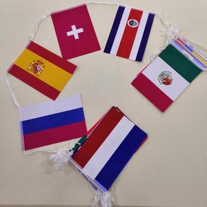 Nhựa Cờ Cờ Tam Giác Cờ PE Cờ Biểu Ngữ Chuỗi Cờ - Product Image 6