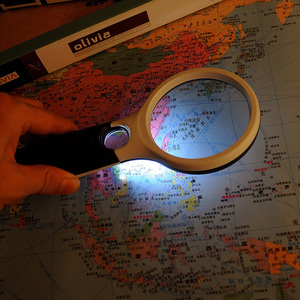 3 LED ánh sáng 45x cầm tay đọc Kính lúp ống kính không thấm nước kính hiển vi kính lúp với 3 Đèn Led trang sức đồng hồ Loupe - Product Image 6