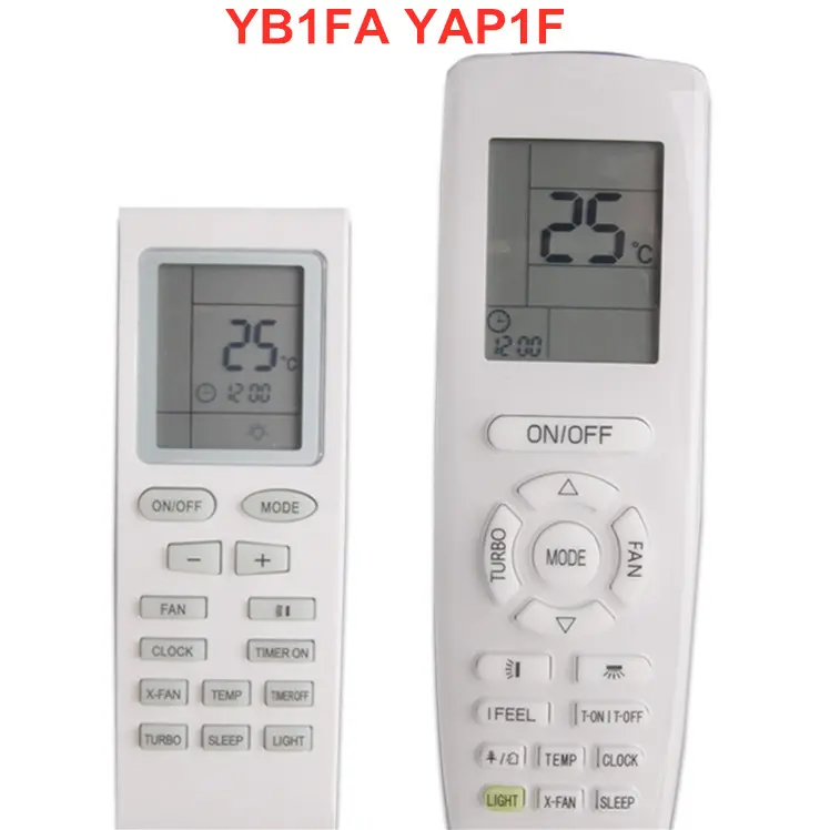 YB1F2 YB1FA YAP1F, aire acondicionado, Control remoto, uso para GREE