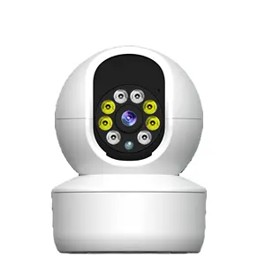 Système de caméra de sécurité 1080p pour la maison Caméra CCTV de sécurité intérieure WIFI sans fil Enregistreur vidéo intelligent avec détection de mouvement