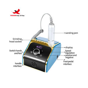 Vente en gros de perceuse à ongles électrique portable 35000 tr/min, machine de manucure de haute qualité, équipement de polissage pour manucure et pédicure - Product Image 6