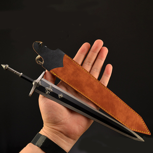 Jouet modèle décoration métal alliage de Zinc artisanat <span class=keywords><strong>Elden</strong></span> anneaux damas acier géant épée 22cm populaire pour adultes et enfants - Product Image 3