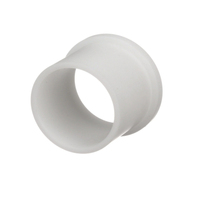 Bague en POM Delrin usinée sur mesure, petite bague en plastique nylon, bagues en polyuréthane noir et blanc