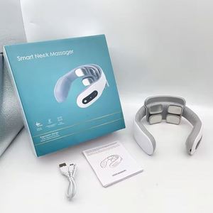 Masseur électrique intelligent à impulsions pour le cou et les cervicales - Soulage les douleurs et la fatigue du cou grâce à un massage apaisant - Product Image 4