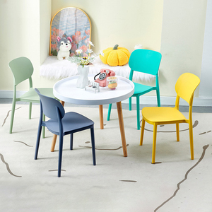 <span class=keywords><strong>Sedie</strong></span> Impilabili in Plastica Pp <span class=keywords><strong>per</strong></span> Bambini, Arredo da Giardino Economico, Stile Nordico Colorato in Polipropilene <span class=keywords><strong>per</strong></span> <span class=keywords><strong>Cucina</strong></span> e Sala da Pranzo - Product Image 2