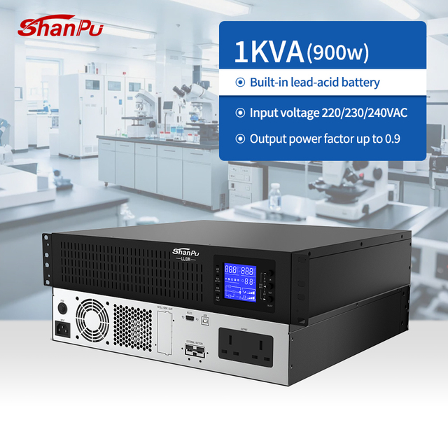 Single Phase 1000VA Small UPS Pure Sine Wave Power Supply UPS 220V Tower Online Uninterruptible Power Supply Ups With Battery