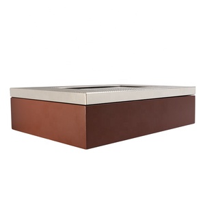 Caja de regalo de boda de madera con marco de fotos extraíble Simple de tamaño personalizado <span class=keywords><strong>para</strong></span> dátiles de chocolate, embalaje de postre dulce con certificado SABER - Product Image 3