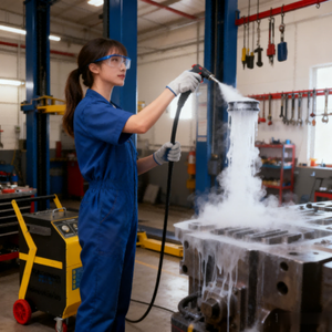 Machine de sablage à glace sèche électrique de haute qualité pour le nettoyage des voitures - Product Image 2