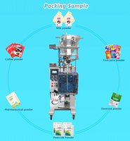 Remplisseuse de sachets de sel et de poudre de sucre entièrement automatique machine d'emballage de sachets de café en poudre de cacao avec petites pochettes