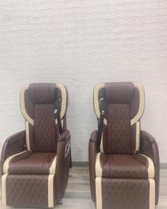 Sièges de bus VIP multifonctionnels neufs, sièges de voiture chinois pour passagers, dossier réglable électriquement, écran tactile pour caravane de luxe - Product Image 2