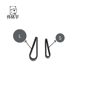 Clips Protectores de Esquinas Tipo U de PP <span class=keywords><strong>para</strong></span> Vidrio y Abrazaderas de Protección <span class=keywords><strong>para</strong></span> Ahorro de Costos en el Transporte de Láminas de Vidrio - Product Image 2