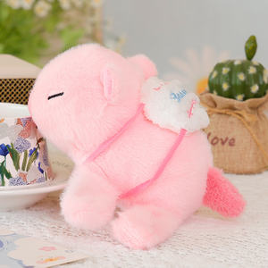 Лидер продаж, капибара, плюшевая игрушка, чучело на запястье, лента для Хэллоуина, рождественский подарок, плюшевая капибара, браслет, кукла - Product Image 6