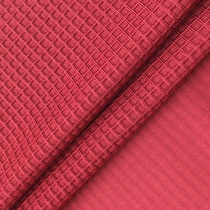 No4403B Nylon Waffle Cool Hommes T-shirt Tissu <span class=keywords><strong>Amazon</strong></span> Commerce Extérieur Tricoté Jacquard Tissu - Product Image 2