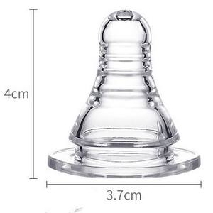 Tétine <span class=keywords><strong>pour</strong></span> bébé de qualité alimentaire sans BPA, sûre et de qualité supérieure, en silicone souple, tétine <span class=keywords><strong>pour</strong></span> <span class=keywords><strong>biberon</strong></span> à col large/col standard <span class=keywords><strong>pour</strong></span> nouveau-né - Product Image 6