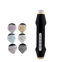 Mini stylo de beauté à oxygénation par bulles de CO2, appareil de massage facial à oxygène portable pour le visage, le cou, le lifting, le peeling et le nettoyage de la peau