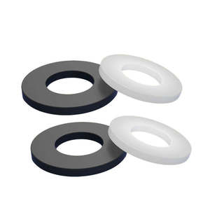 Joint d'étanchéité plat en silicone MUBI pour robinet d'eau, bague d'étanchéité durable et anti-fuite en caoutchouc pour plomberie - Product Image 1