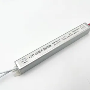 Led נהג Slim Ultra דק 12V 24V 12W 24W 36W 48W 60W 72W עבור תיבת אור