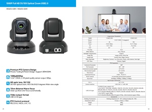 Cheap 1080P 3x 10x PTZ Camera USB Video Conferencecamera Camara Ptz - Product Image 6