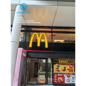 Segno principale esterno segno Led segno luminoso Vaccum formando retroilluminato acrilico 3d Led segno di lettera produttore del LOGO del negozio - Product Image 5