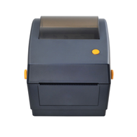 Offre Spéciale : Imprimante d'étiquettes thermiques 4 pouces (108 mm) avec interface USB, noir/blanc, pour codes-barres, supermarchés et rayonnages de vente au détail – Stock important