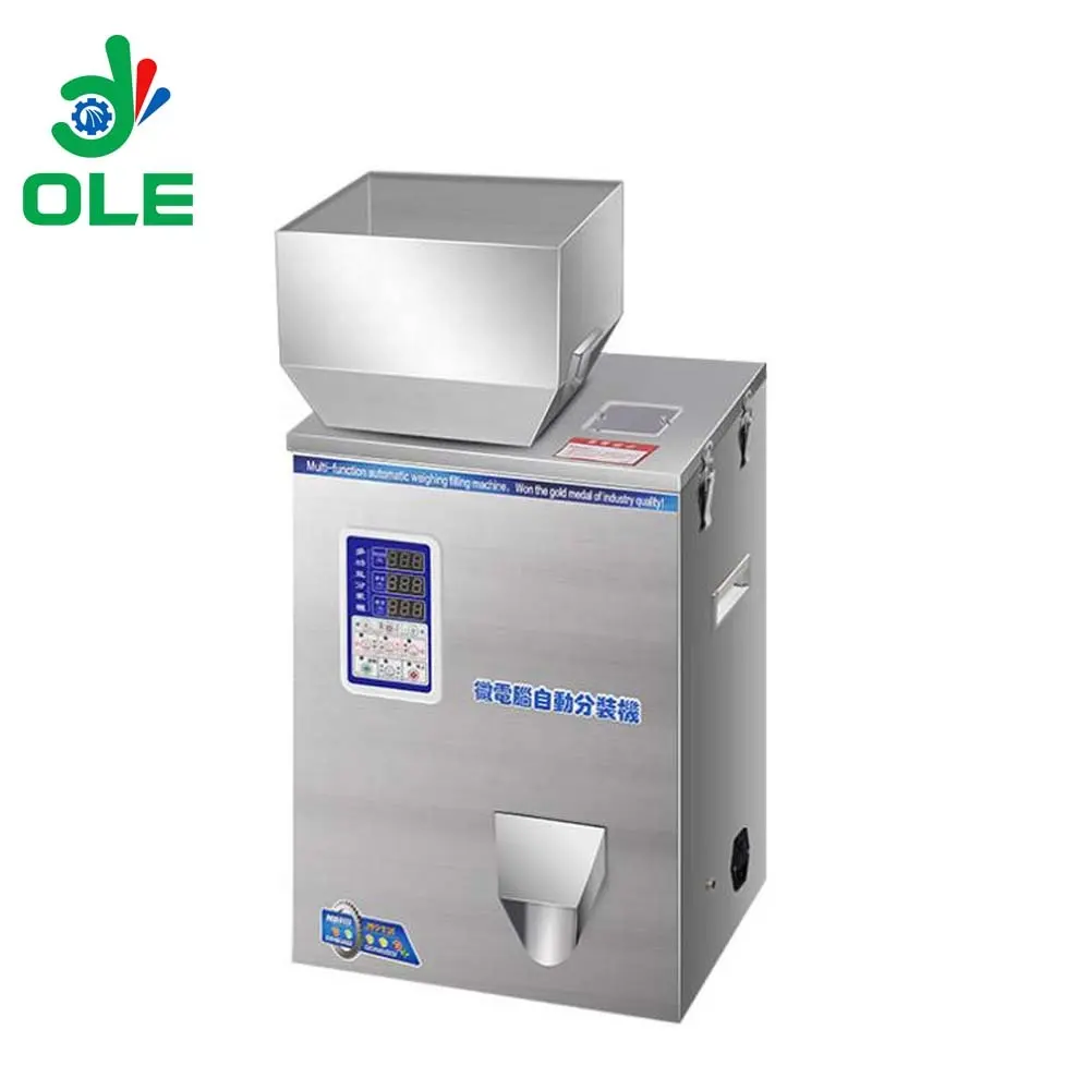 Table Top Weight Control 500g Corn Powder Wheat Flour Filling Machine High Precision Racking Machine