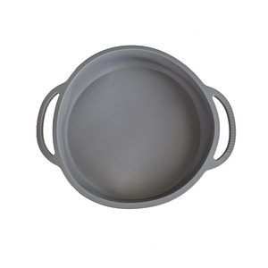 Moule à gâteau rond, lot de 3 pièces, rose, gris, jaune, résistant au four, pour la fabrication de gâteaux - Product Image 3