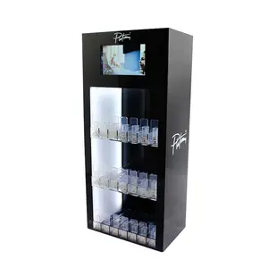 LED-Regal Display Tabak Display Rack Zigaretten Displays mit LCD-Bildschirm