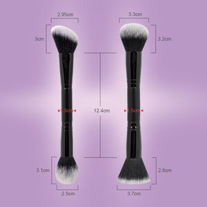 Kuas rias <span class=keywords><strong>Foundation</strong></span> kuas rias wajah ujung ganda Premium UNTUK kuas pencampur bedak krim cair pengilap - Product Image 2