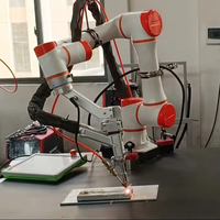 Robot de Soldadura de Alta Calidad con Motor SteviS PLC, 1kW, 380V, MIG/MAG, Brazo Manipulador, Posicionador de Cabeza/Cola, Acero Inoxidable, 5 Años de Garantía