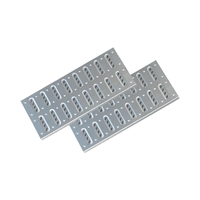 Caniveau de drainage sanitaire SY SY-02 à poser au sol, surface antidérapante, finition polie, capacité de charge 1000 kg/m, pour l'industrie alimentaire