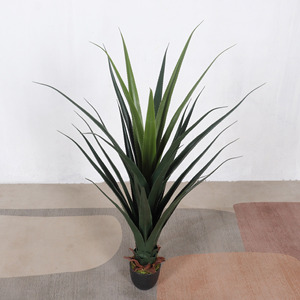 Decoración <span class=keywords><strong>de</strong></span> Jardín, Árbol Artificial <span class=keywords><strong>de</strong></span> <span class=keywords><strong>Agave</strong></span> Verde <span class=keywords><strong>de</strong></span> 90 cm <span class=keywords><strong>de</strong></span> Altura, Adornos <span class=keywords><strong>de</strong></span> Jardín, Maguey Artificial <span class=keywords><strong>de</strong></span> Plástico - Product Image 2