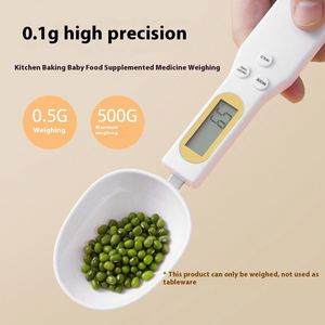 Balance numérique de cuisine mini 500G/0.1G avec écran LCD en plastique pour peser les aliments et la pâtisserie domestique - Product Image 1