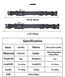 Collares de moda para mascotas, collares protectores clásicos para perros Airtag - Product Image 6