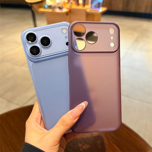 เคสโทรศัพท์แบบบางพิเศษ PP ด้าน ป้องกันรอยนิ้วมือ สำหรับ iPhone 17 16 15 14 Pro Max, เคสแบบด้าน 0.4 มม. สำหรับ iPhone 18 Pro - Product Image 1