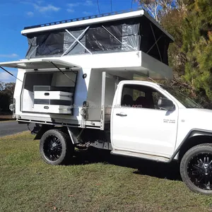 Off Road Travel Trailer Safari Expedition Adventure Equipment Recreational Vehicle Motorhome Capervan Pickup Truck Camper