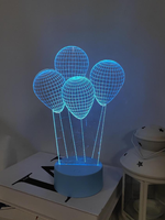Lampe de nuit LED 3D en ABS pour Halloween, gravée au laser, motif citrouille, crâne, lune carrée, pour la maison, la chambre d'enfant, décoration de fête effrayante